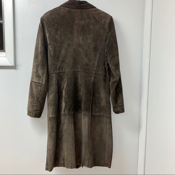 CLIO Long Suede Jacket - Picture 4 of 16